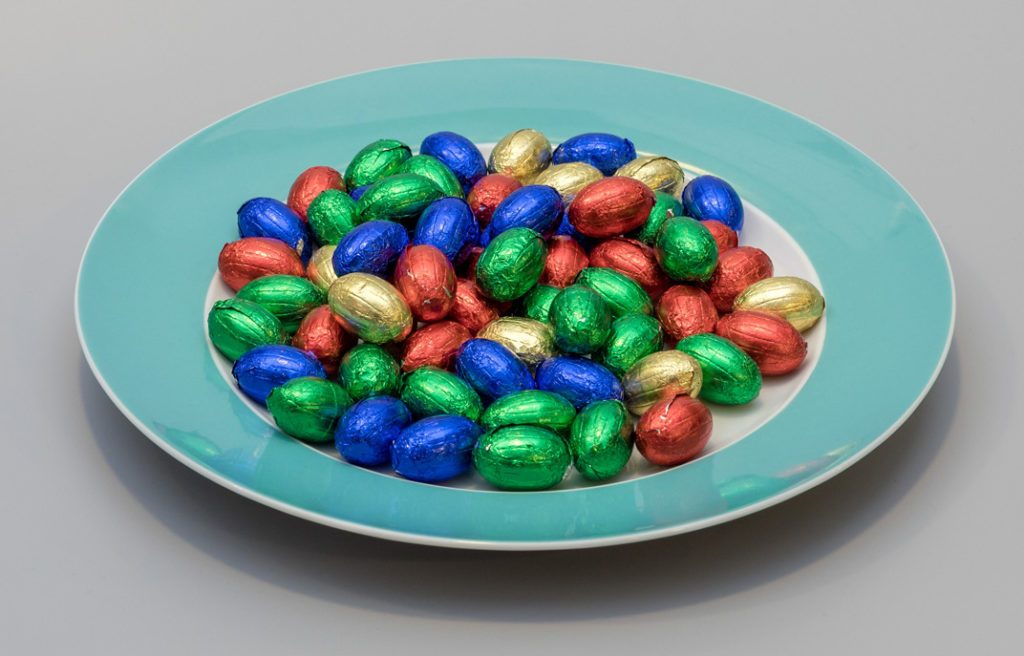 Schokoladeneier - 2000 Kalorien