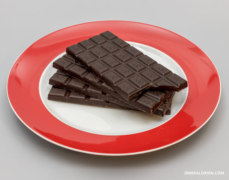 Zartbitterschokolade (50%) - 2000 Kalorien